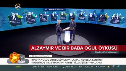 Ümit Şengül alzaymırlı babasıyla yaşadığı süreci anlattı