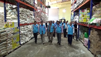 TDV Genel Müdürü Polat, lojistik merkezinde incelemelerde bulundu