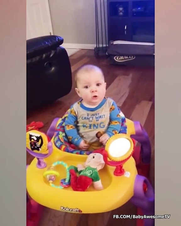 Funniest Baby Reaction to Everything - Cute Baby Reaction Video