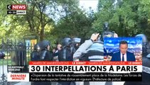 Gilets jaunes: Regardez l'intervention musclée des forces de l'ordre ce matin aux abords du Parc Monceau à Paris