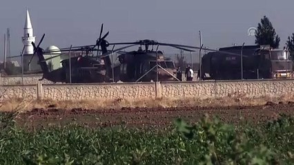 Fırat'ın doğusunda altıncı ortak helikopter uçuşu (2) - ŞANLIURFA