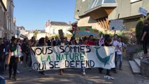 La marche pour le climat à Laval ce samedi 21 septembre rassemble près de 250 personnes.