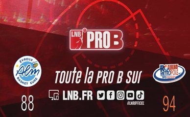 Leaders Cup PRO B : Evreux vs Rouen (J1)