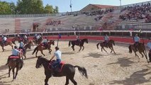 Répétition du spectacle de la Garde Républicaine le 20 septembre 2019 dans les arènes de Vauvert