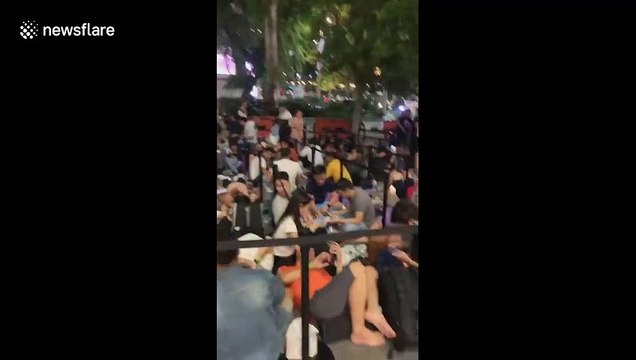 Hundreds in Singapore sleep outside Apple Store to get hands on iPhone 11