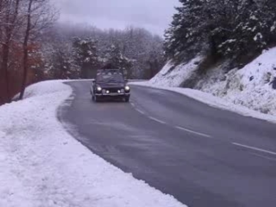 Fiat 850 Coupe (Rallye Monte Carlo Historique 2008)