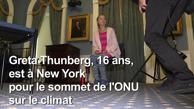 Greta Thunberg à l'AFP: les dirigeants politiques doivent prendre leurs responsabilités