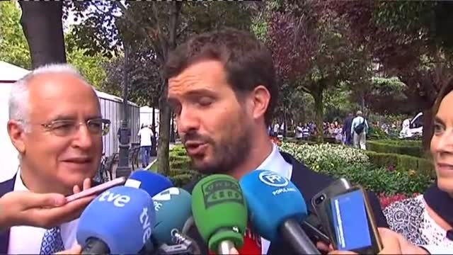 Casado acusa al Gobierno de comprar voluntades electorales con el dinero a las CCAA