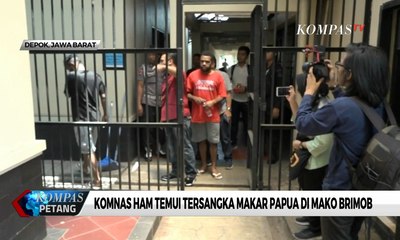 Tinjau Penanganan, Komnas HAM Temui Tersangka Makar Papua di Mako Brimob