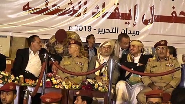 Yemen's Huthi rebels celebrate 'September 21 Revolution' in Sanaa