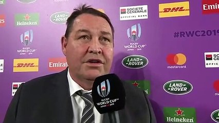 Steve Hansen interview after New Zealand defeat South Africa