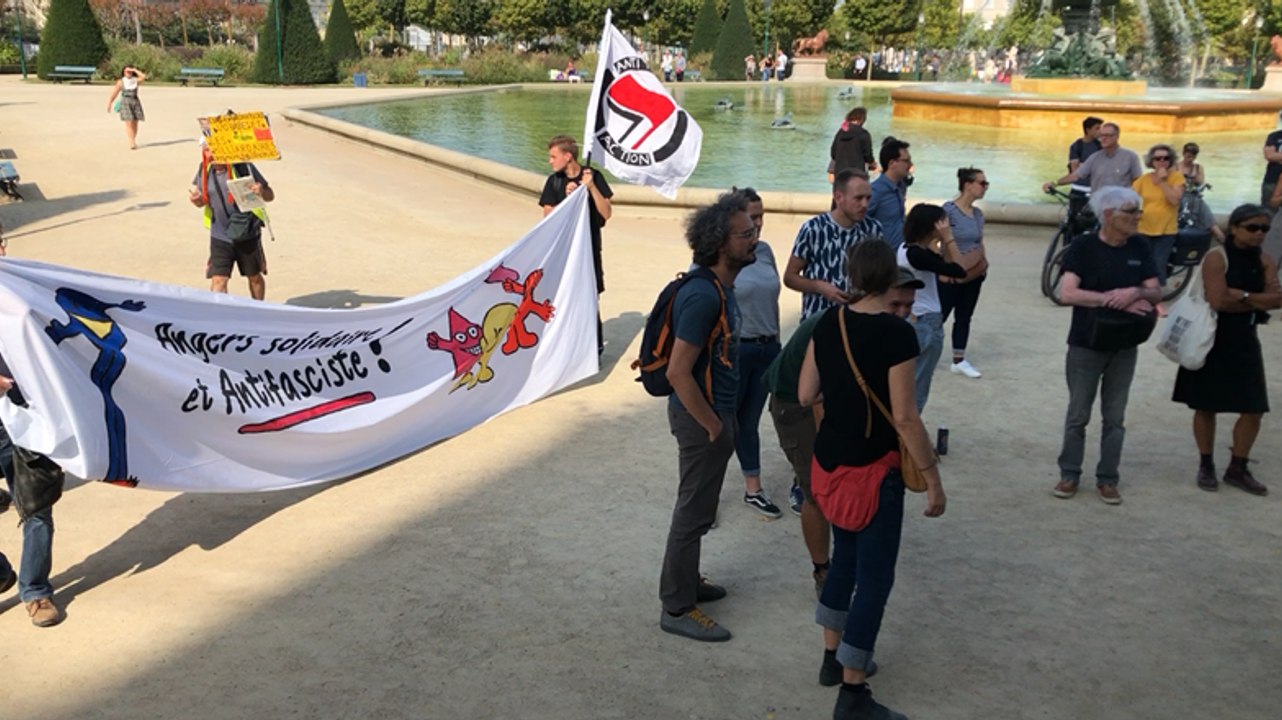 À Angers, antifascistes et défenseurs du climat ont fait cortège commun