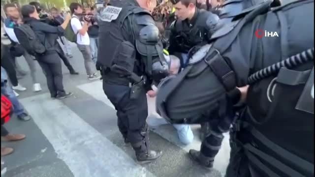 - Sarı Yelekliler Güçlü Döndü- Paris'te Gözaltılar ve Şiddetli Polis Müdahalesi