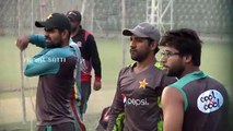 Pakistan Cricket team training session at Gaddafi Stadium in Lahore on  live