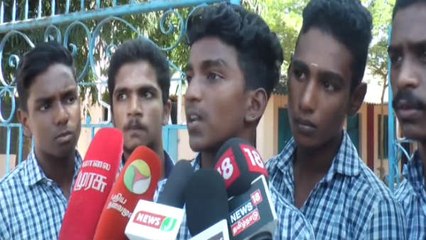 ஸ்டாப்பில் நிற்காத அரசு பஸ்.. தட்டிக் கேட்ட மாணவர்கள்.. தாக்கிய குண்டர்கள்