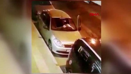 Arnavutköy'de katliam yapan zanlı kaçarken güvenlik kamerasına yansıdı