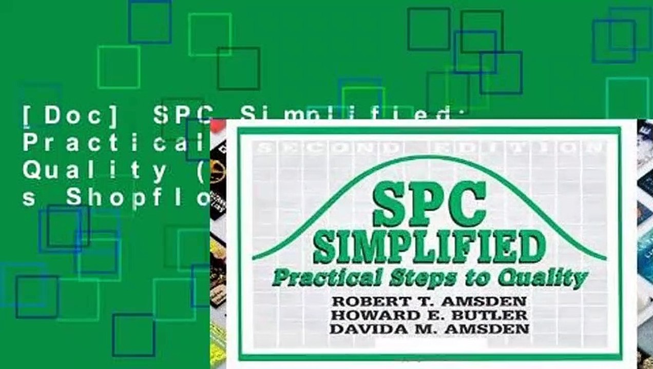 [Doc] SPC Simplified: Practical Steps to Quality (Productivity s Shopfloor)