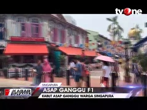 Kabut Asap Ganggu Ajang Balap F1
