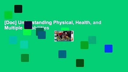 [Doc] Understanding Physical, Health, and Multiple Disabilities