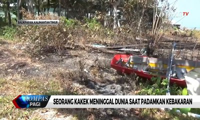 Seorang Kakek Meninggal Dunia Saat Padamkan Kebakaran