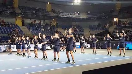 La préparation très particulière des ramasseurs de balles du Moselle Open
