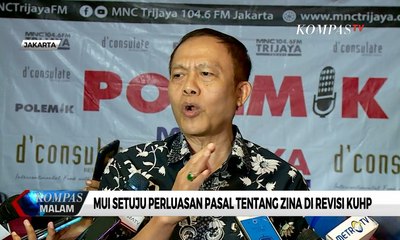 MUI Setuju Perluasan Pasal Tentang Zina di Revisi KUHP