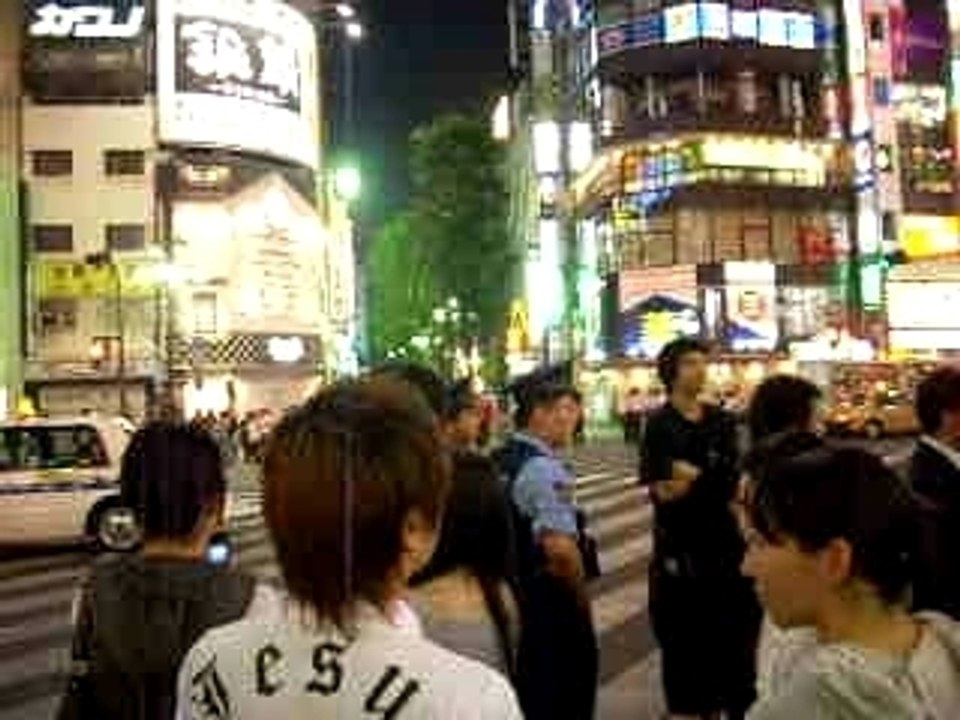 Tokyo, La rue des lumières, voyage au Japon 2007