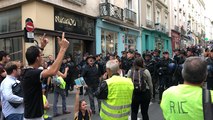 Angers. Manifestants et forces de l'ordre face à face rue du Mail