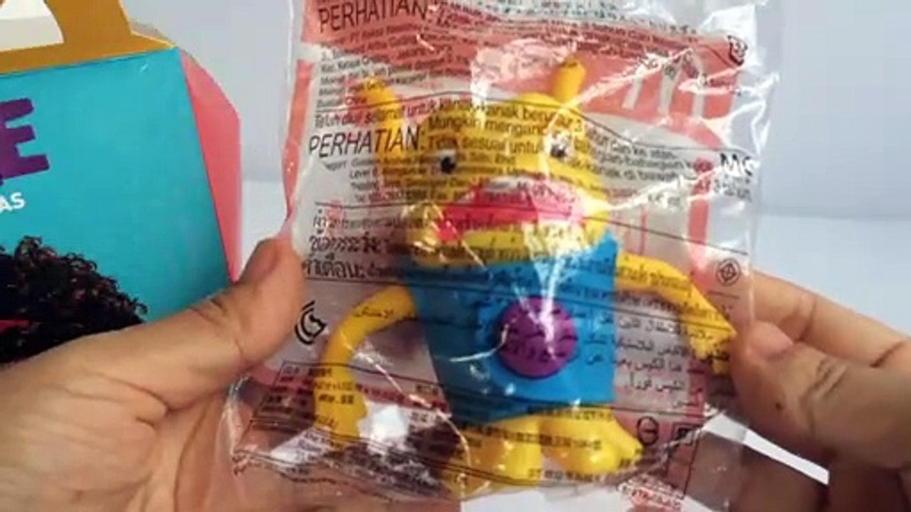 Dreamworks Home Movie Surprised Oh McDonalds Happy Meal Toy - Unboxing Demo Review
