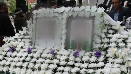 숨진 탈북민 모자 시민 애도장 열려 / YTN