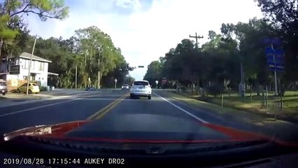 Dashcam Captures Twin Brother's Accident