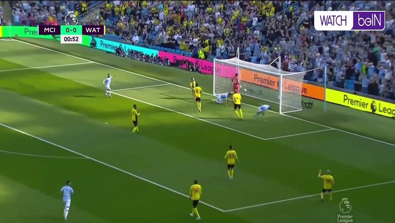 ملخص  مباراة مانشستر سيتي وواتفورد بتاريخ 21-09-2019 الدوري الانجليزي