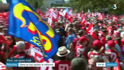 Manifestations à Paris : Force ouvrière se mobilise contre la réforme des retraites