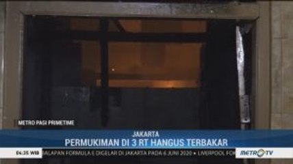 Pemukiman di Jatinegara Terbakar, 22 Unit Damkar Dikerahkan