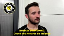 Hockey sur glace Interview de Romain Bonnefond 2019-08-27 Manager Général des Renards Roannais