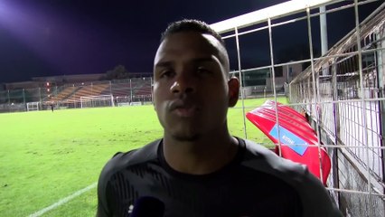 Melvin Adrien gardien du FC Martigues après le nul contre Louhans