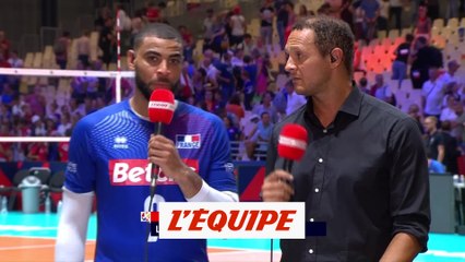 Ngapeth «L'important, c'était de gagner» - Volley - Euro (H)