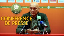 Conférence de presse Le Mans FC - AC Ajaccio (2-4) : Richard DEZIRE (LEMANS) - Olivier PANTALONI (ACA) - 2019/2020