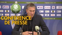 Conférence de presse SM Caen - RC Lens (0-2) : Rui ALMEIDA (SMC) - Philippe  MONTANIER (RCL) - 2019/2020