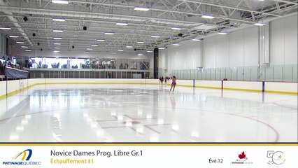SGÉ 2019/CSS 2020, Novice Dames, gr.1, prog. libre