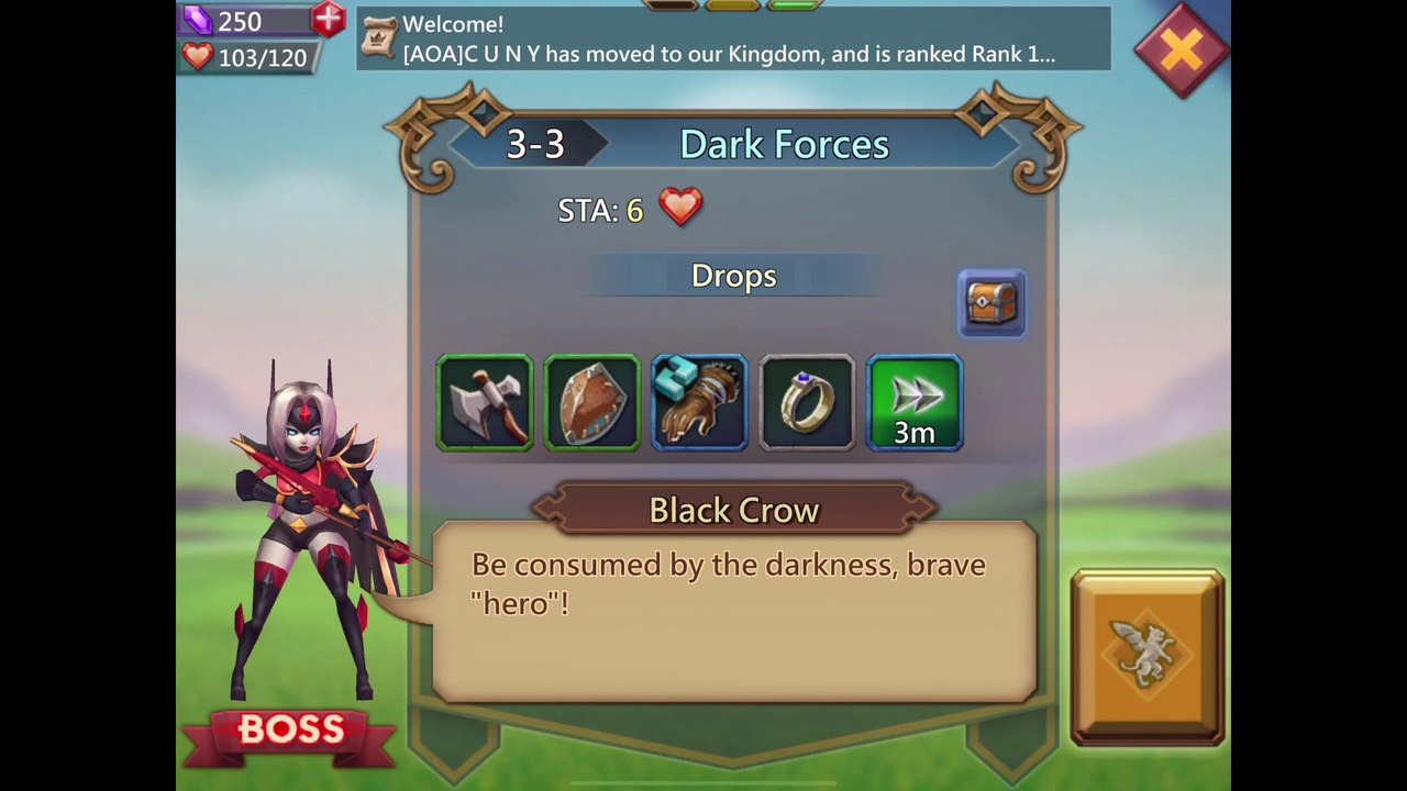 Lords Mobile Chapter 3-3 Normal