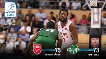 Jeep® ÉLITE : Chalon/Saône vs Nanterre (J1)