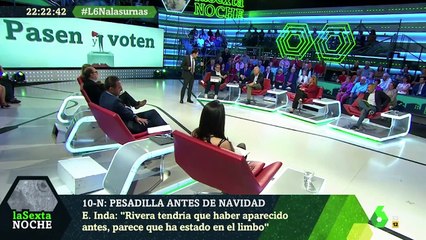 Eduardo Inda sobre el panorama político en España en La Sexta Noche