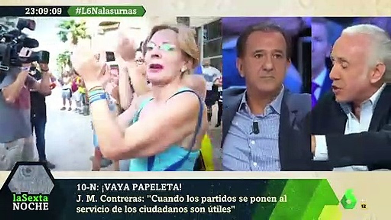 Eduardo Inda sobre la repetición de elecciones en La Sexta Noche