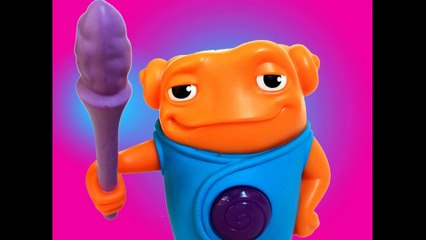 Dreamworks Home Movie Proud and Heroic Oh McDonalds Happy Meal Toy - Unboxing Demo Review