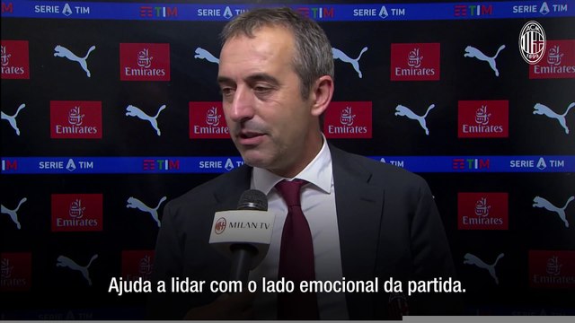 Giampaolo: Perder machuca, precisamos reagir melhor