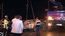 Makas atan alkollü sürücü zincirleme trafik kazasına neden oldu