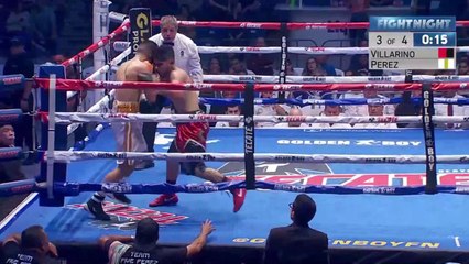Villarino vs Perez - end of third round