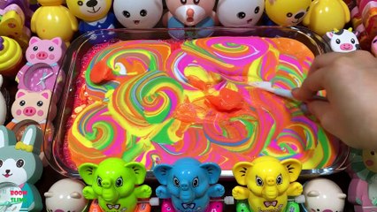 Relaxing with Piping Bags !! Mixing Random Things Into Slime !! Satisfying Slime Smoothie #657