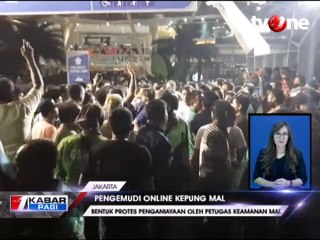 Ratusan Pengemudi Ojek Online Kepung Mal Kasablanka